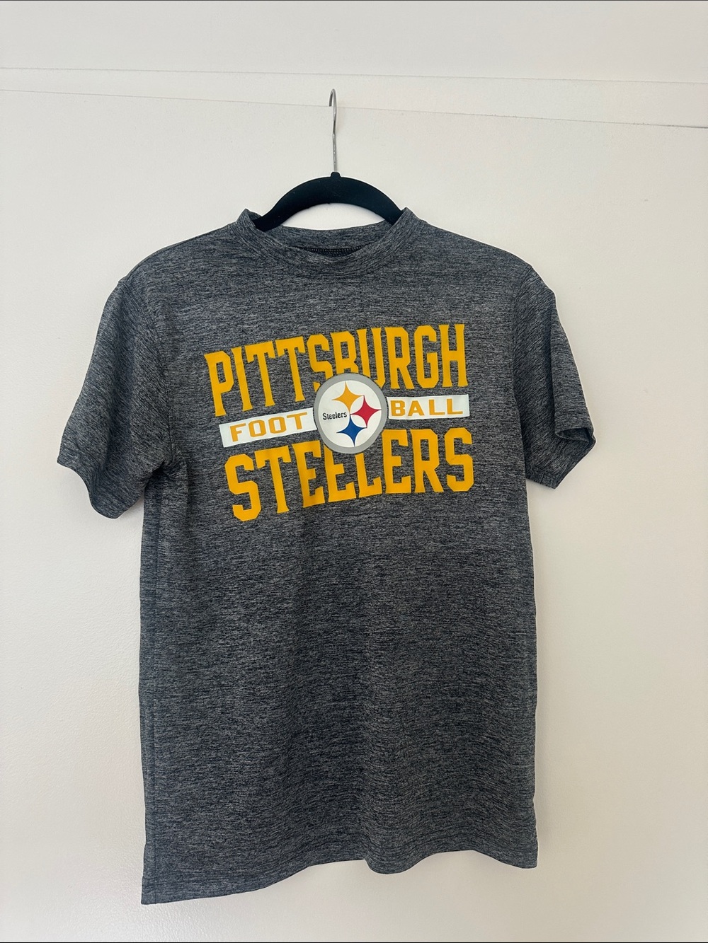 Pittsburgh Steelers Gray Short-Sleeve Graphic Tee
